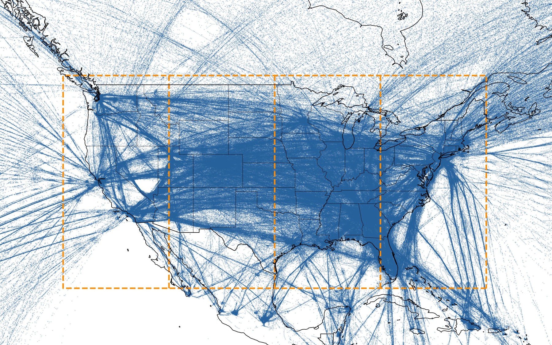 amdar turbulence measurements in 2021 over the united states