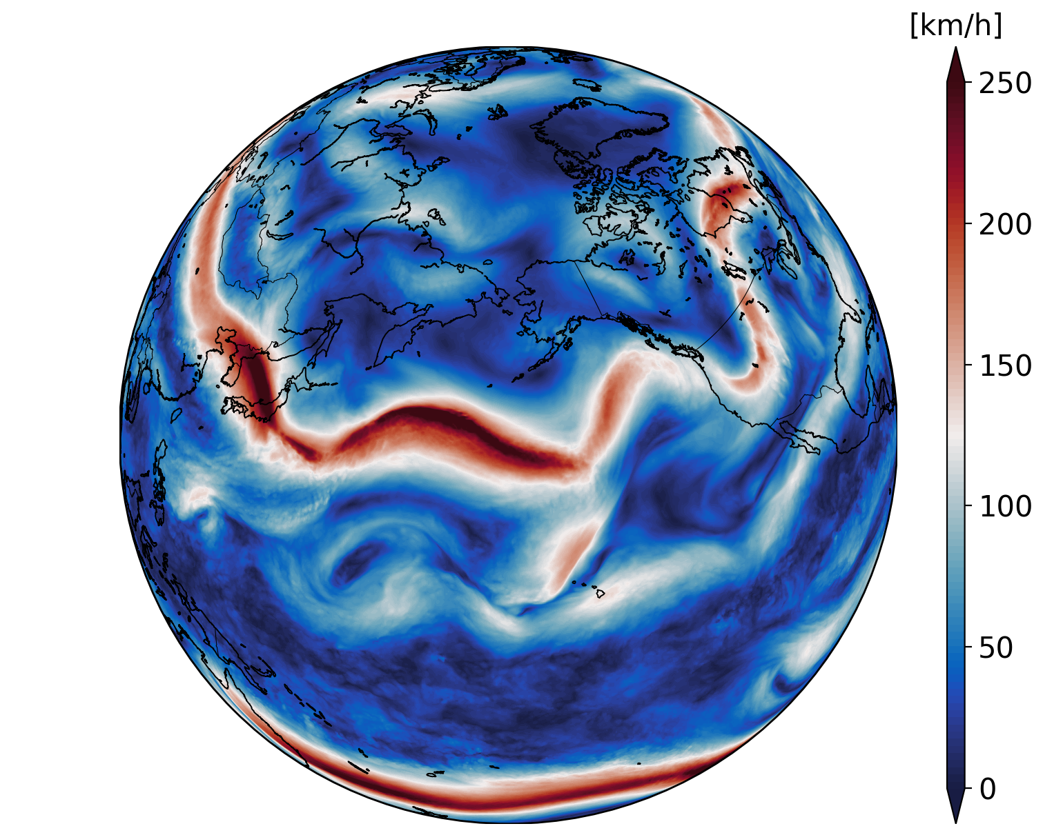 Polar jet stream