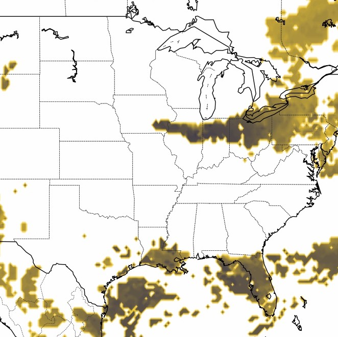 US Thunderstorm Maps turbli - Us Thunderstorms 11
